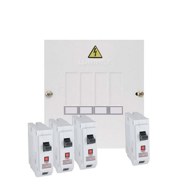 KIT TABLERO MON 50A TMRB4 + 3 DSE 1X20A + 1 DSE 1X40A - GENERAL