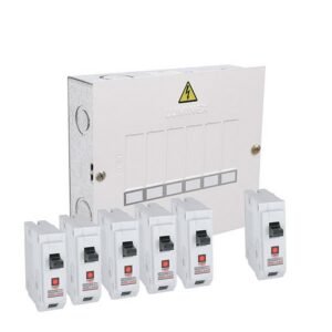 KIT TABLERO MONOFASICO 50A TMRB6 + 5 DSE 1X20A + 1 DSE 1X40 - GENERAL