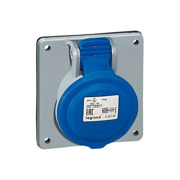 TOMA IP44-250V 16A TABLERO 3P+N+T - LEGRAND 555186