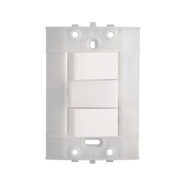 Conjunto 2 Interruptores Paralelos 10a 250v S/Pl Br - SCHNEIDER PRMS044021D