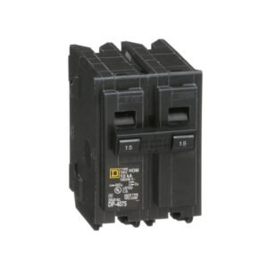 BREAKER ENCHUFABLE SQD 2PX15A - SCHNEIDER HOM215
