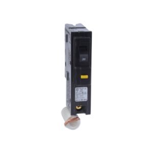 Interruptor enchufable Homeline 20A 1P 120 VAC 10kA GFCI 6mA - SCHNEIDER HOM120GFI
