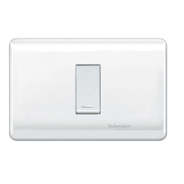 INTERRUPTOR GENESIS SENCILLO BLANCO - SCHNEIDER MWD130237500