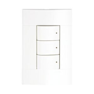Lunare - triple 2 vías - producto completo - 10 A 250 V - marfil - SCHNEIDER PRM440021T