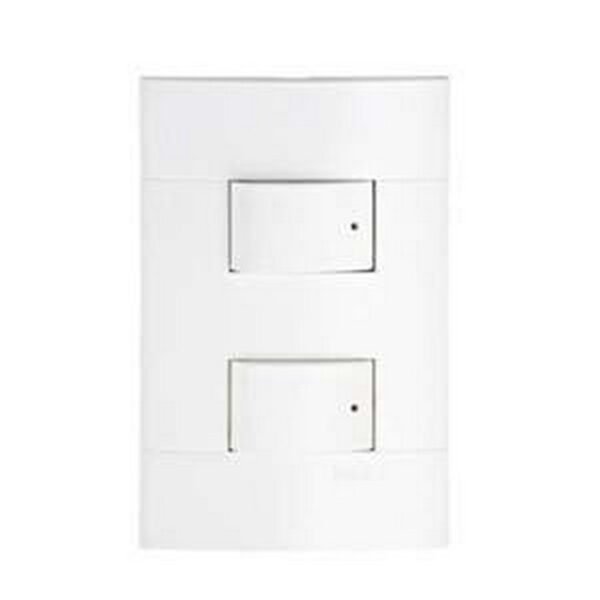 INTERRUPTOR LUNARE DOBLE BLANCO - SCHNEIDER PRM44301