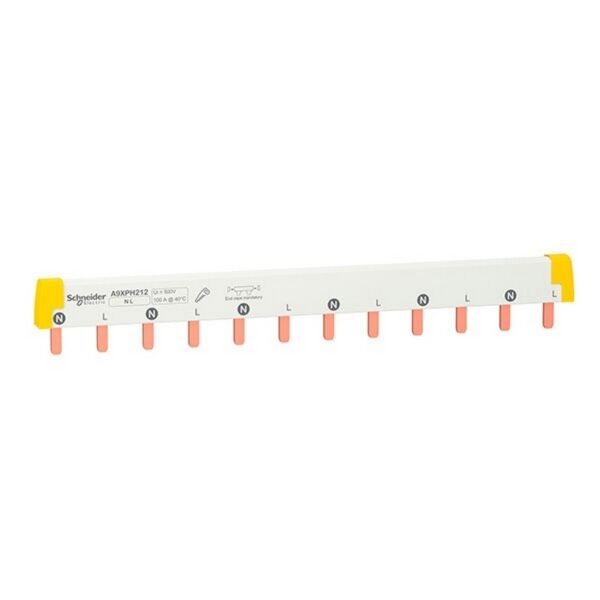 PEINE ACTI9 BIPOLAR 12 CIRCUITOS 100 AMPERIOS - SCHNEIDER A9XPH212