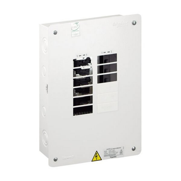 TABLERO BIFASICO CU/AL 125A 240V TQ-SP- 12 SIN PTA - SCHNEIDER ZA000611042