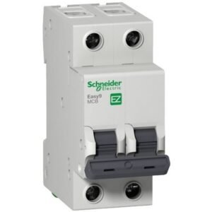 BREAKER RIEL EASY9 2X6A ICU 6 KA 230 V - SCHNEIDER EZ9F56206