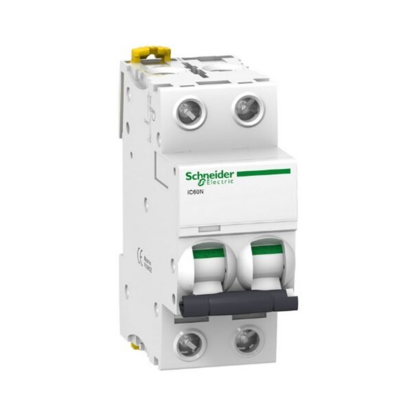 Interruptor Termomagnético Riel Acti9 iC60N 2P 50A curva C - SCHNEIDER A9F74250