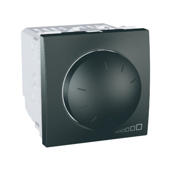 Dimmer Rotativo Grafito Unica Top/Class 127/230VAC 400W/VA - SCHNEIDER SEU3.560.12