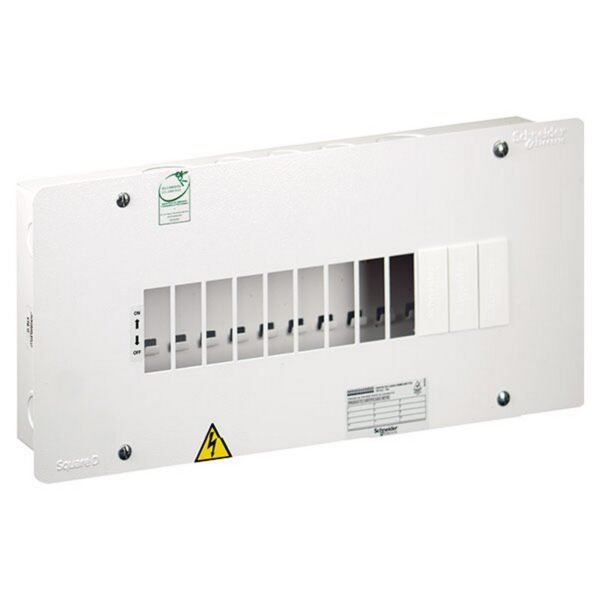 TABLERO MONOFASICO CU/AL 75A 127V VTQ 12 - SCHNEIDER ZA000611030