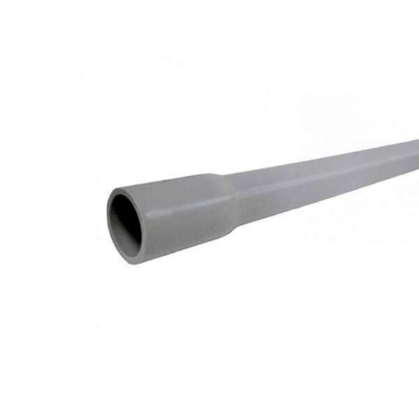 TUBO PVC PLASTIMEC SCH40 1/2'' GRIS - PLASTIMEC 91598