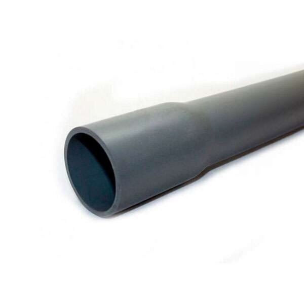 TUBO PVC PLASTIMEC SCH40 1'' GRIS - PLASTIMEC 91594