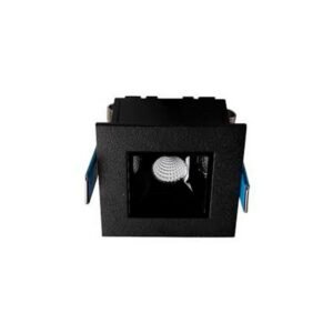 APLIQUE MINI CARDAN 1H CUAD 5CM 3W 3000K 115LM ALU LUCIDA I NEGRO TL - TECNOLITE 3YDLED3161MV30N