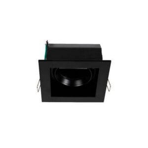 APLIQUE CARDAN 1H 10 CM ALU S/BOMBILLO ALICANTE NEGRO TL - TECNOLITE 60YD4001MVN