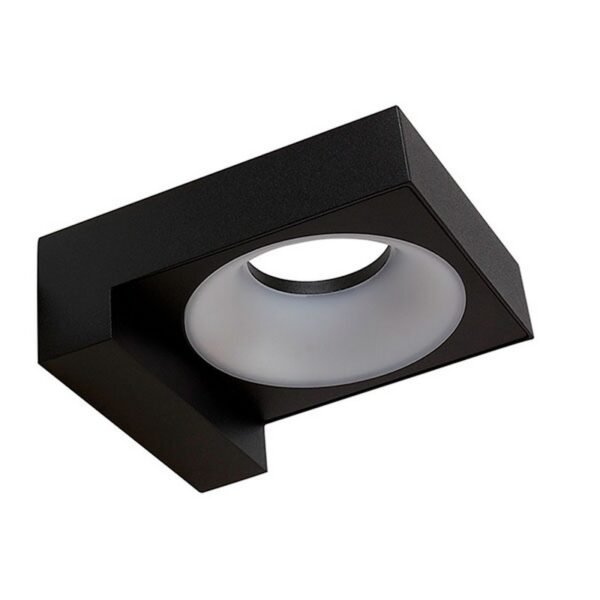 APLIQUE PARED 8W 3000K 600LM ALU AACHEN III NEGRO TL - TECNOLITE 8HLED1181MV30N