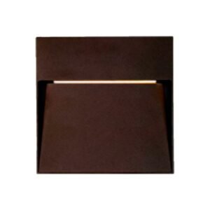 APLIQUE PERED EXTE 8W 3000K 34LM IP44 ALU KAVE I NEGRO TL - TECNOLITE 8HLED807CV30N