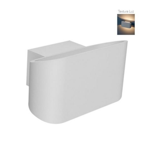 APLIQUE DE SOBREPONER INTERIOR LED 7W LUZ CÁLIDA BRILLANTE – TLLED-402/7W/30B – TECNOLITE