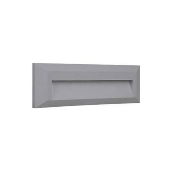 APLIQUE TL LED 1.5W 30K 120LM RECTANEGRO IP65 GRS * - TECNOLITE HLED-801/G