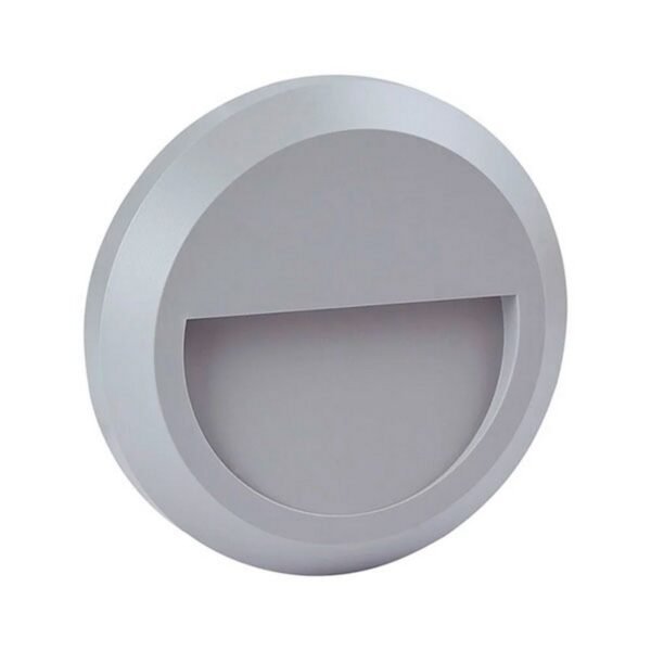 APLIQUE TL LED 1.4W 40K REDONDO EXT-IP65 GRS * - TECNOLITE HLED-804/G