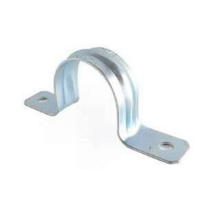 GRAPA GALVANIZADA 1-1/2 EMT DOBLE OREJA PARA TUBERIA PVC - PROELECTRICOS 1114E00107