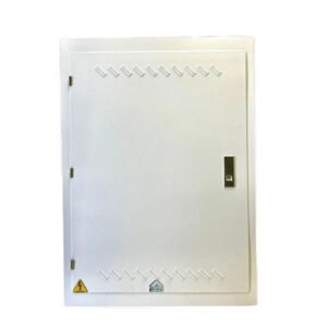 GABINETE PISO 100X55X20CM CON BANDEJA Y PASACABLE RITEL - PROELECTRICOS