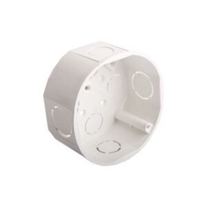 CAJA PLÁSTICA-PVC OCTAGONAL BLANCA - TERCOL CPO-240U