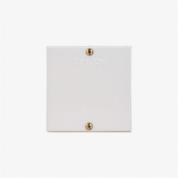 CAJA PASO 12X12X5CM TAPA LISA - TERCOL CE125LIB