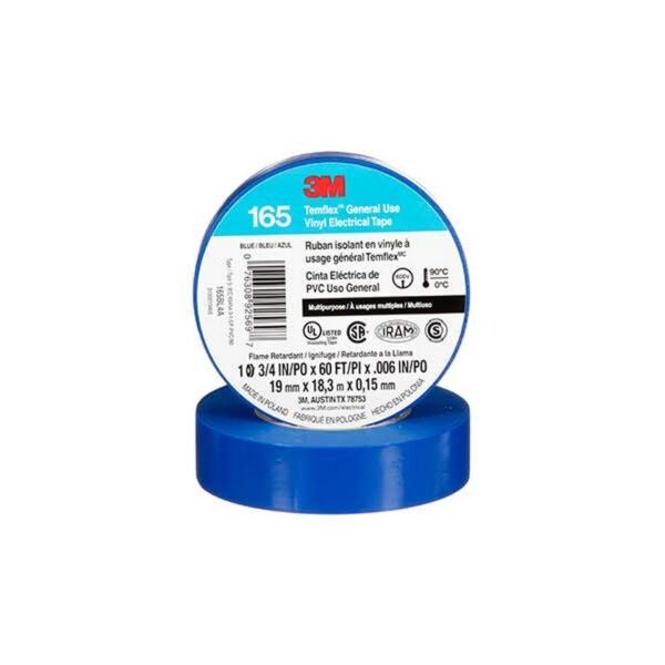 CINTA TEMFLEX-165 18m AZUL - 3M UU009468818