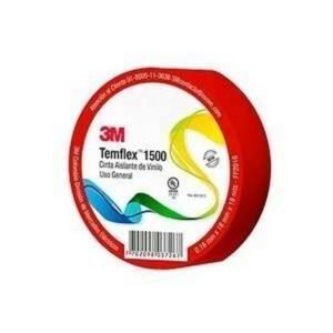CINTA TEMFLEX-165 18m ROJA - 3M UU009472679