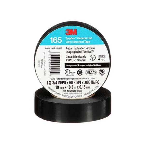 CINTA TEMFLEX-165 5m pro NEGRO - 3M UU011038641