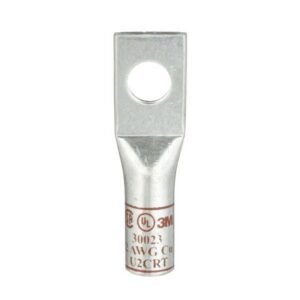 TERMINAL DE COBRE DE UN AGUJERO CAFÉ, HASTA 35 KV, 2 AWG-3M-80610033278