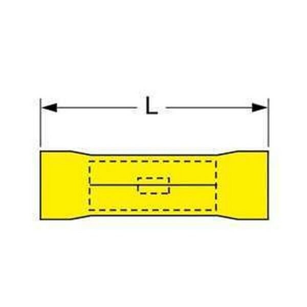 TERMINAL AISLANTE EMPALME TUBULAR 12-10 AWG AMARILLA - 3M 80611464738