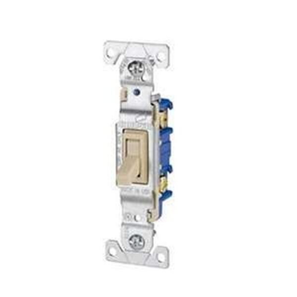 INTERRUPTOR TIPO PALANCA SENCILLO DE 15 AMPERIOS COOPER EATON - COOPER-EATON