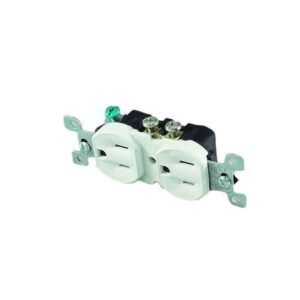 TOMA COOPER DOBLE C.P 15A BLANCA - COOPER-EATON 270W