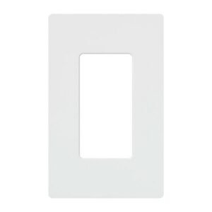 TAPA PARED DE 1 POSICION DE PRESION - LUTRON CW-1-WH