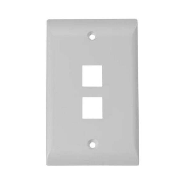 TAPA PARA FACE PLATE AMP BLANCO - AMP-COMMSCOPE 1-2111008-3