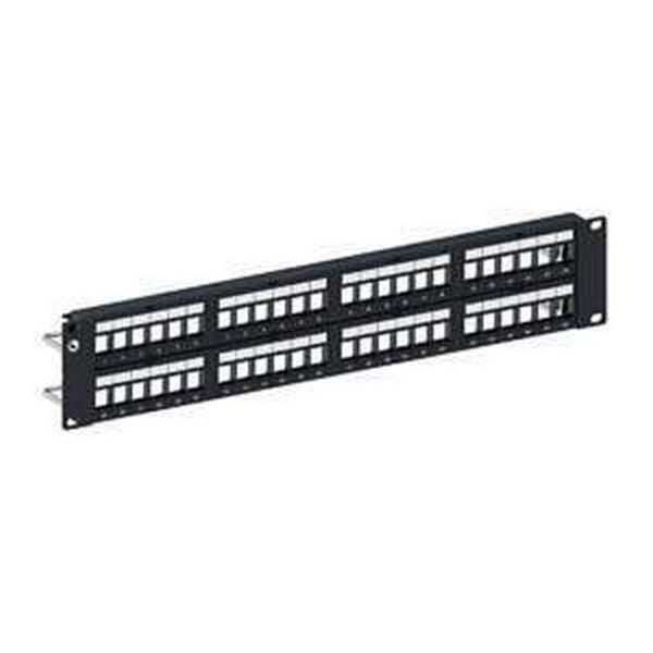 HERRAJE SL UTP CATEGORIA 6 DE 48 PUERTOS 2UR PLANO (SIN JACKS) COMMSCOPE - COMMSCOPE 760237041